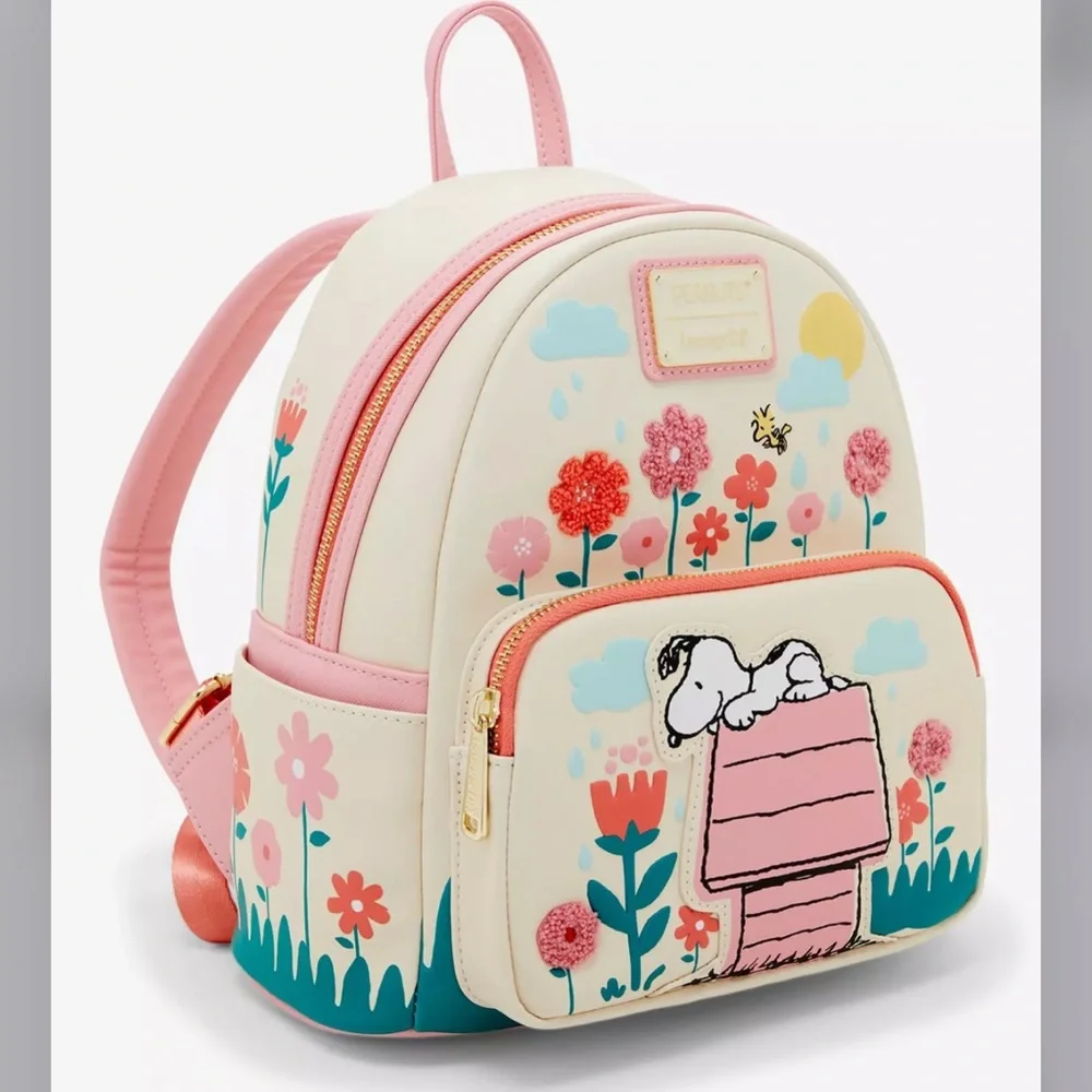 Loungefly | Bags | Loungefly Peanuts Snoopy Doghouse Floral Set | Poshmark